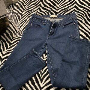 Tory Burch Dark Blue Straight Leg Jeans